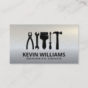 Hardware Gereedschap Icoon Visitekaartje