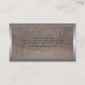 Hardware Hand Tools | Metalen achtergrond Visitekaartje (Achterkant)