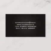 Hardwarehulpmiddelen | Hout | Koolstofvezel Visitekaartje (Achterkant)