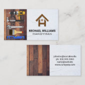 Hardwarehulpmiddelen | Hout voor Logo Visitekaartje (Voorkant / Achterkant)