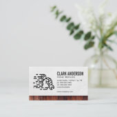 Hardwaretools | Moersleutel in de hand Visitekaartje (Staand voorkant)