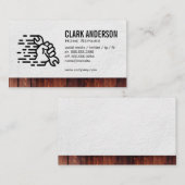 Hardwaretools | Moersleutel in de hand Visitekaartje (Voorkant / Achterkant)