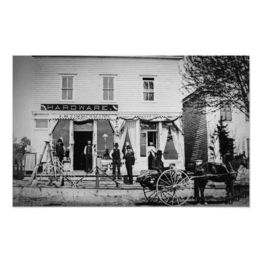 hardwarewinkel foto afdruk (Voorkant)