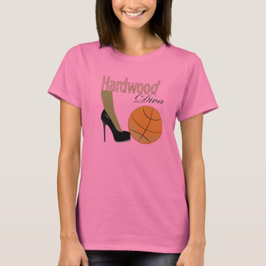 Hardwood Diva Classic T-shirt (Voorkant)