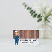 Hardwood Floors | Spackle | Handyman Person Visitekaartje (Staand voorkant)