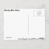 Hardy Blue Aster # 5 Briefkaart (Achterkant)