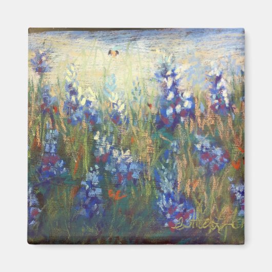 Hardy Texas Blues Magnet (Devant)