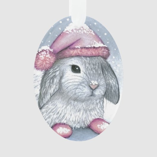Hare 14 rabbit ornament (voorkant)