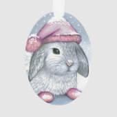 Hare 14 rabbit ornament (achterkant)