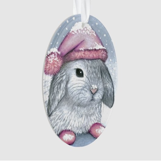Hare 14 rabbit ornament (voorkant)