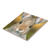 hare 18 Rabbit Bunny Tegeltje (Zijkant)
