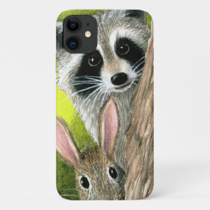 Hare 50 Raccoon Rabbit iPhone 11 Hoesje