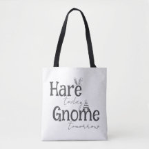 Hare Aujourd'hui, Sac fourre-tout Gnome Demain