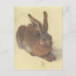 Hare by Albrecht Durer Briefkaart