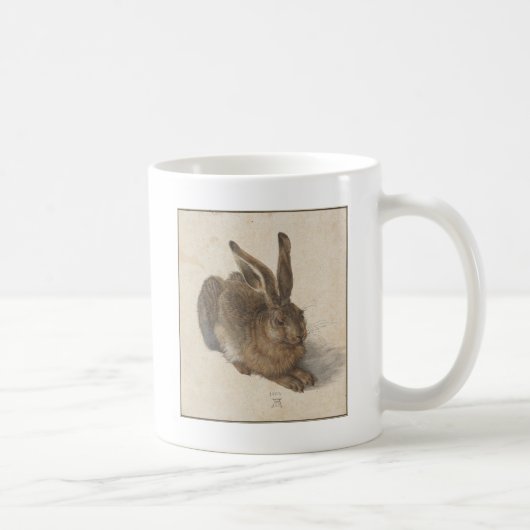 Hare by Albrecht Durer Koffiemok (Rechts)
