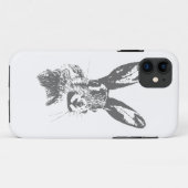Hare Case-Mate iPhone Case (Achterkant (horizontaal))