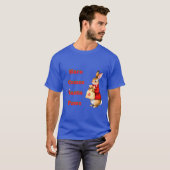 Hare Comes Santa Paws T-Shirt (Devant entier)