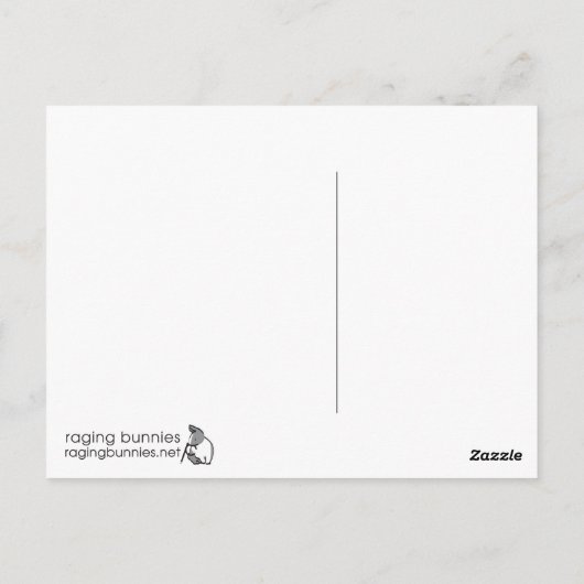 HARE DE LUNE BRIEFKAART (Achterkant)