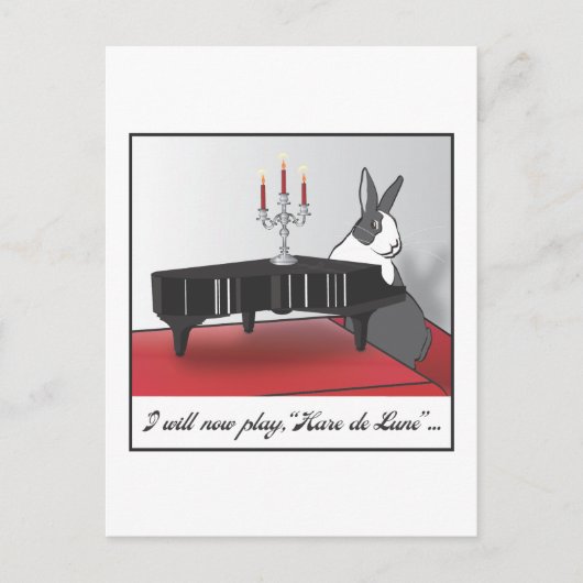 HARE DE LUNE BRIEFKAART (Voorkant)