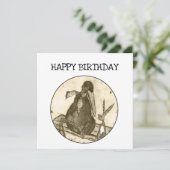 HARE EN DE KROW h2477 Kaart (Staand voorkant)