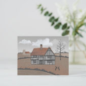 Hare House Postcard Briefkaart (Staand voorkant)
