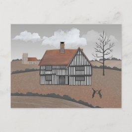 Hare House Postcard Briefkaart