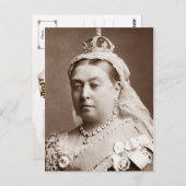Hare Imperial Majesty's Queen-Empress Victoria Briefkaart (Voorkant / Achterkant)