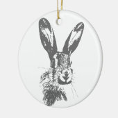 Hare Keramisch Ornament (Links)