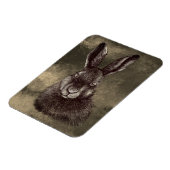 Hare, konijn, tekening magneet (Linkerzijde)