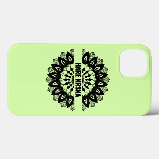 Hare Krishna art iPhone / coque ipad (Verso (horizontal))