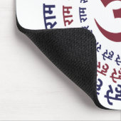 Hare Krishna Aum Om Mantra Symbol Chanting Hinduis Muismat (Hoek)