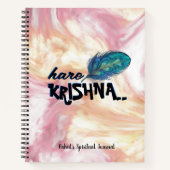 "Hare Krishna" Hindu Spiritueel Journal Notitieboek (Voorkant)