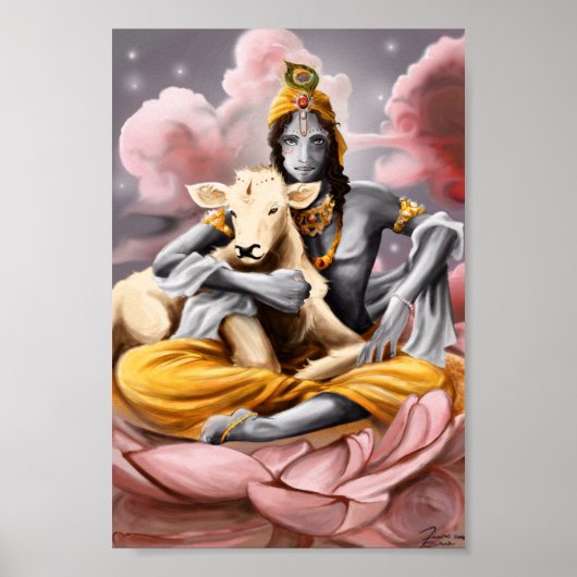 Hare_Krishna Poster (Voorkant)