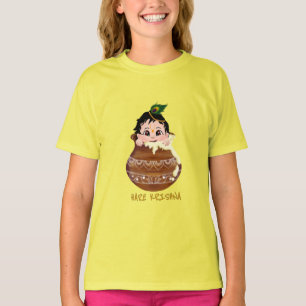 Hare Krishna Radha india - Krishna kunst T-shirt