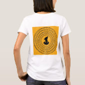 Hare Krishna tshirt pour femmes (Dos)
