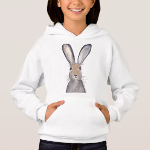 Hare lapin aquarelle lapin animaux mignons