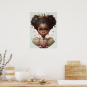 Hare Majesteit, de Koningin van het Poster van de  (Keuken)