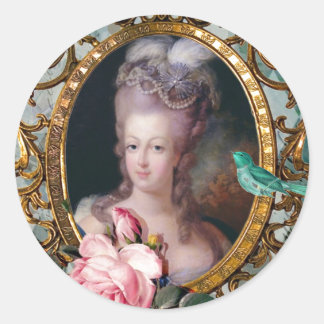 Hare Majesteit, Koningin Marie Antoinette, Ronde z Sticker