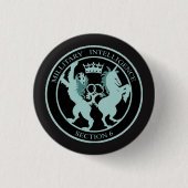 Hare Majesty's Secret Service Button (Voorkant)