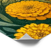Hare Marigold Poster (Hoek)