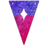 Hare Modern Royal Happy Birthday Bunting Flags Vlaggetjes (Eerste vlag)