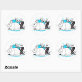 Hare Ronde Sticker (Vel)