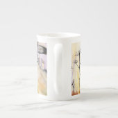 Hare Startled china mug (Dos)