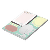 Hare Tea Pot Green Journal Notities Scrapbook Pape Notitieblok (Gedraaid)