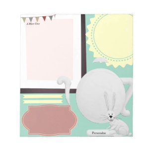 Hare Tea Pot Green Journal Notities Scrapbook Pape Notitieblok