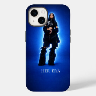 Hare Tijdperk – Blue Glow Aesthetic iPhone Hoesje
