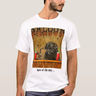 Hare van de hond t-shirt