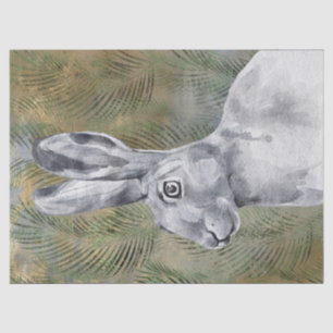 Hare Waterverf Tissuepapier