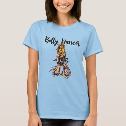Harem Belly Dance Shirt (Voorkant)
