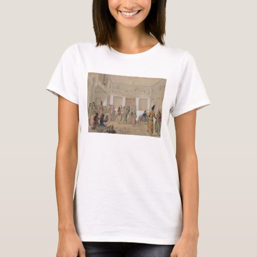 Harem Feast, Teheran (potlood & m/c op papier) T-shirt (Voorkant)